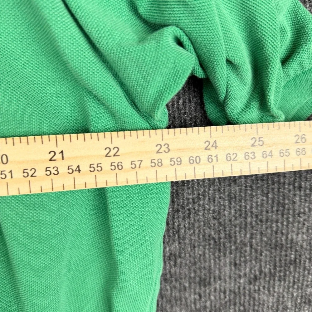 Ralph Lauren Polo Shirt Mens XL Kelly Green Short Sleeve Pique Cotton Ivy Prep